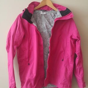 Pink Waterproof Rain Jacket
